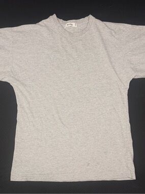 Missguided+ Heather Gray Short Sleeve Crew Tee